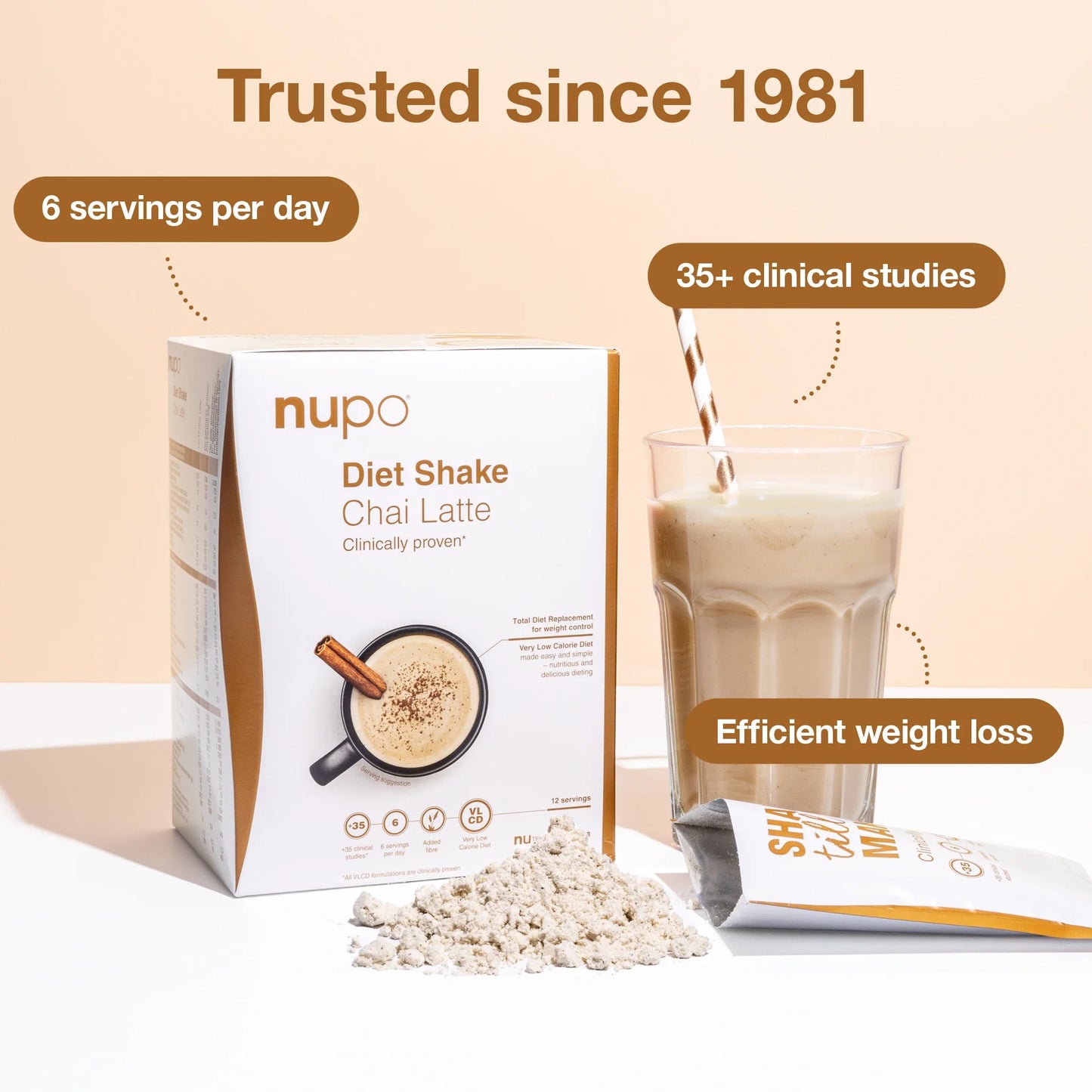 Nupo Dietni Shake - Chai Latte