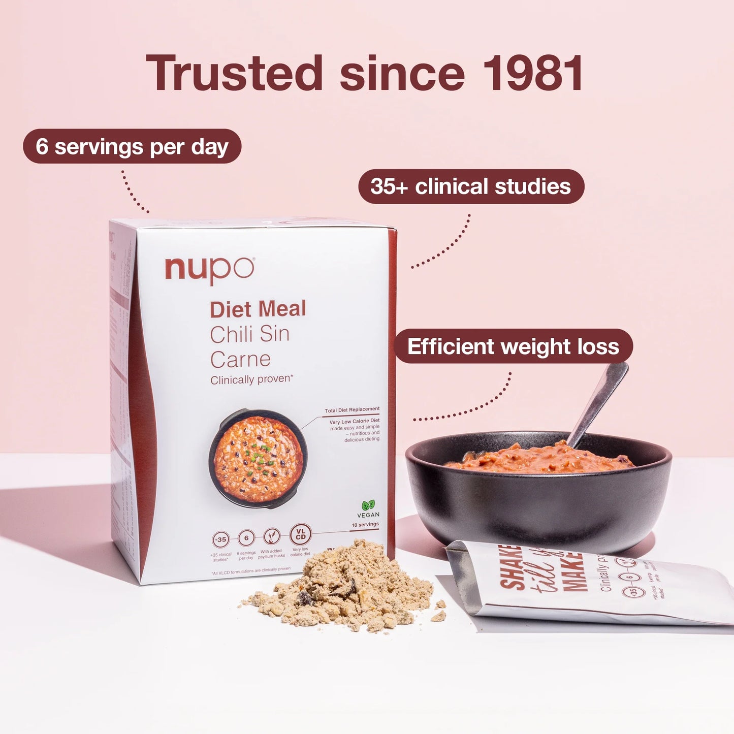 Nupo Dietni Obrok - Chili Sin Carne