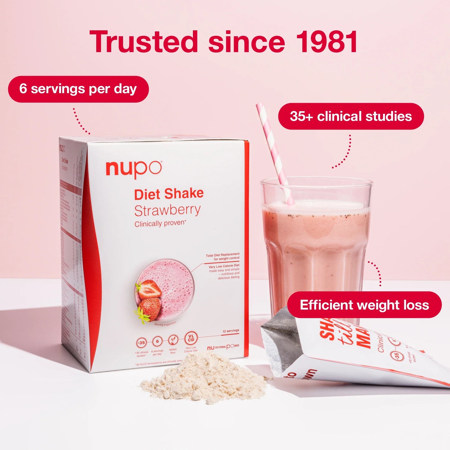 Nupo Dietni Shake - Jagoda