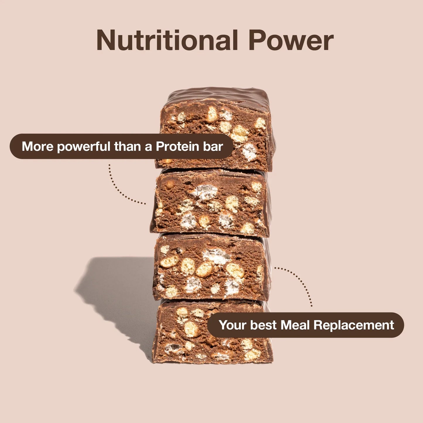 Nupo One Meal Ploščica - Brownie Crunch