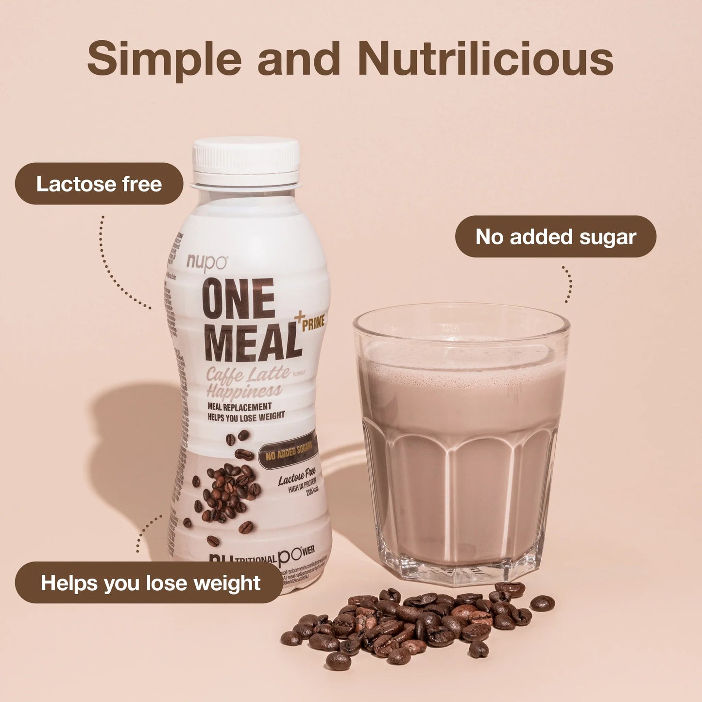 Nupo One Meal +Prime Shake - Bela Kava