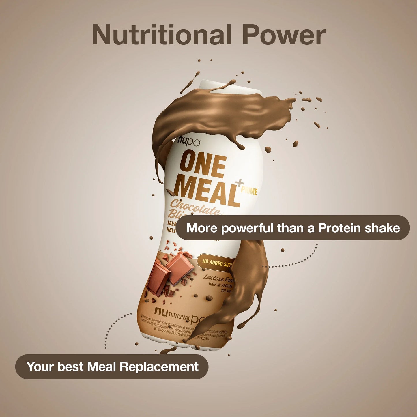 Nupo One Meal +Prime Shake - Čokolada