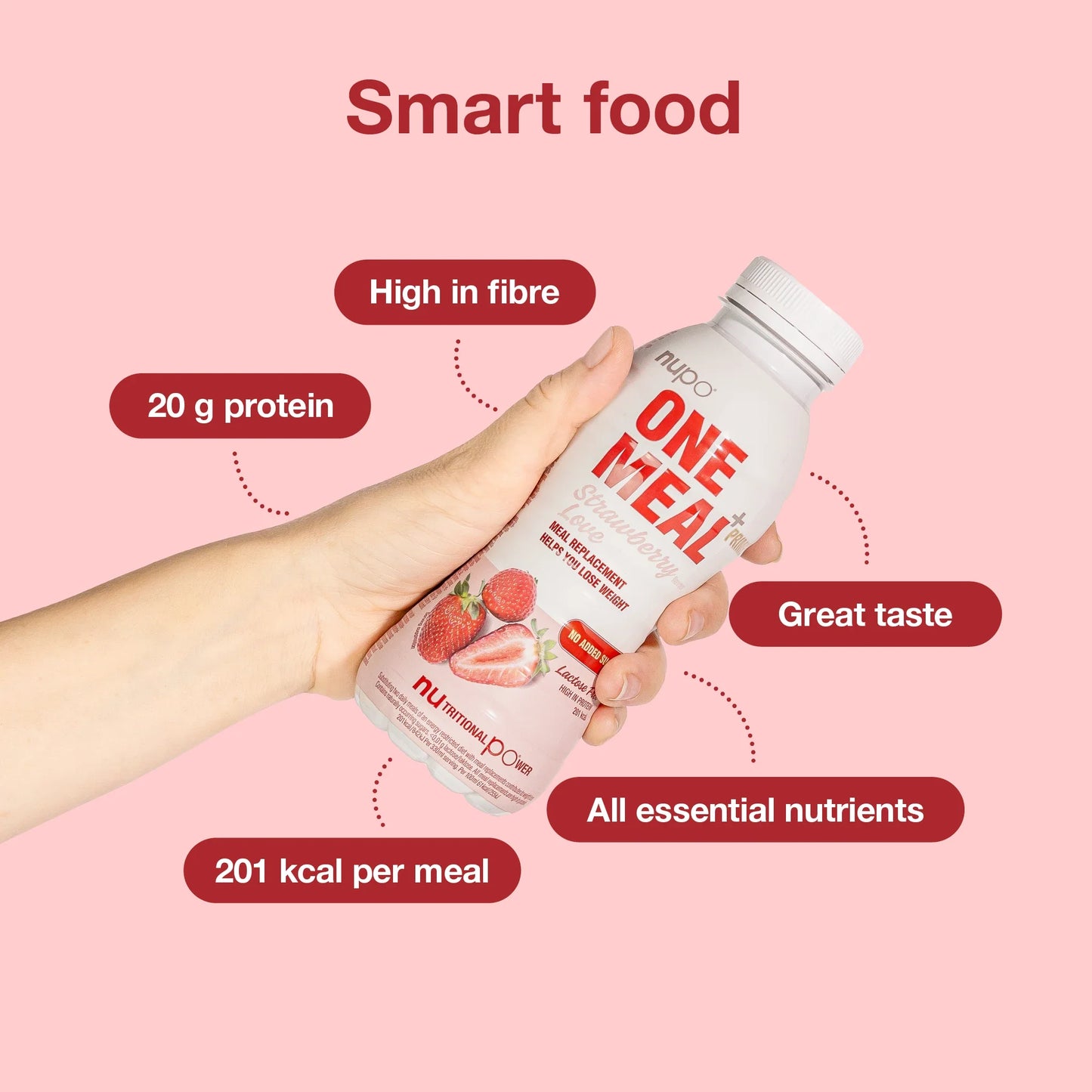 Nupo One Meal +Prime Shake - Jagoda