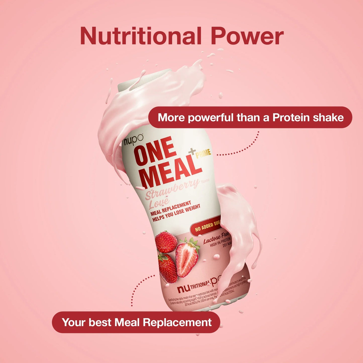 Nupo One Meal +Prime Shake - Jagoda