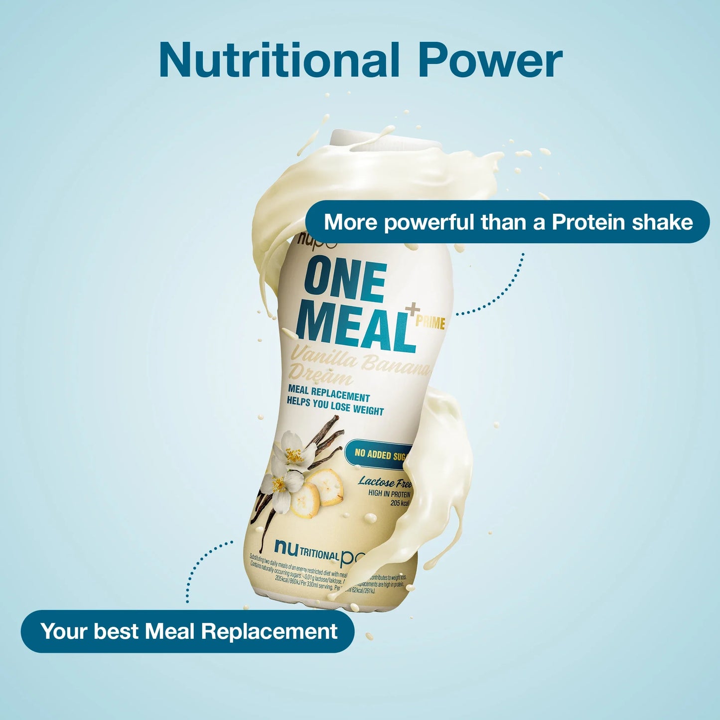 Nupo One Meal +Prime Shake - Vanilija in Banana