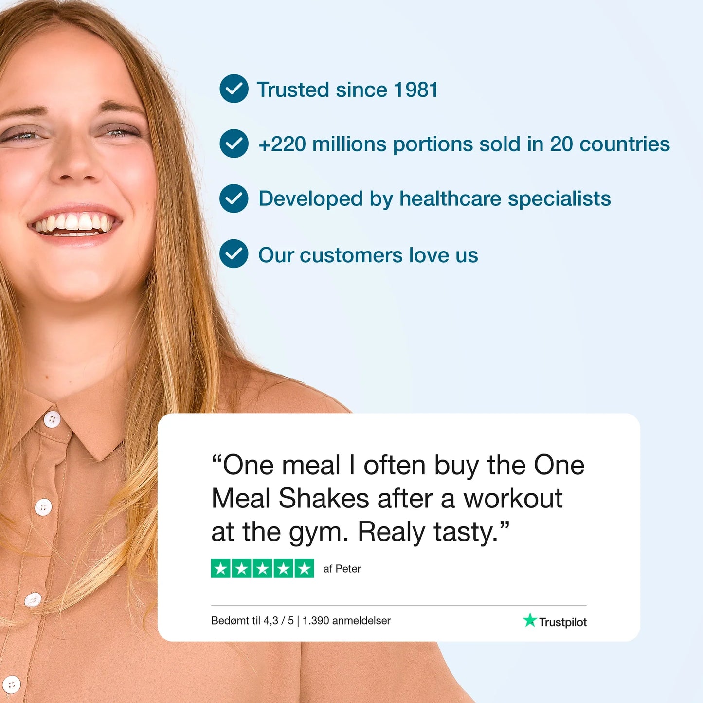 Nupo One Meal +Prime Shake - Vanilija in Banana