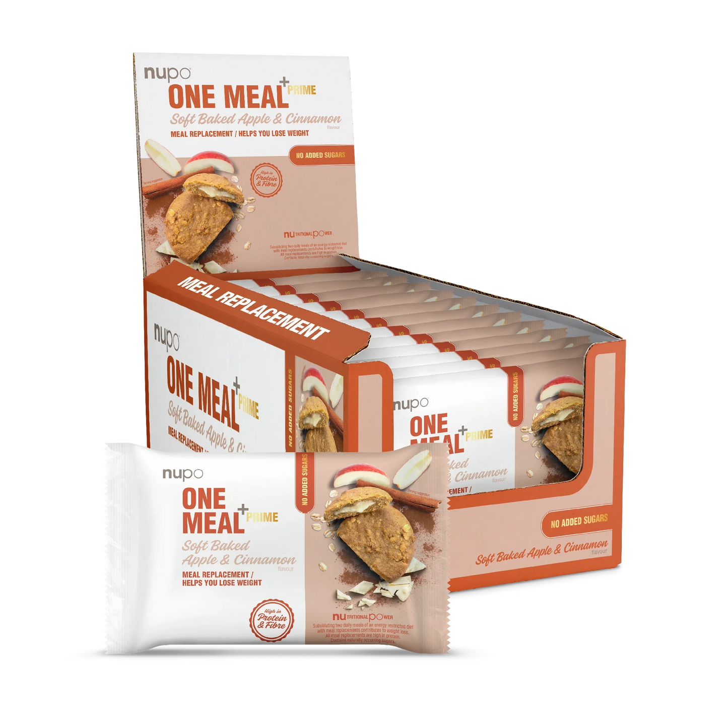 Nupo One Meal +Prime Mehki Piškot - Jabolko in Cimet