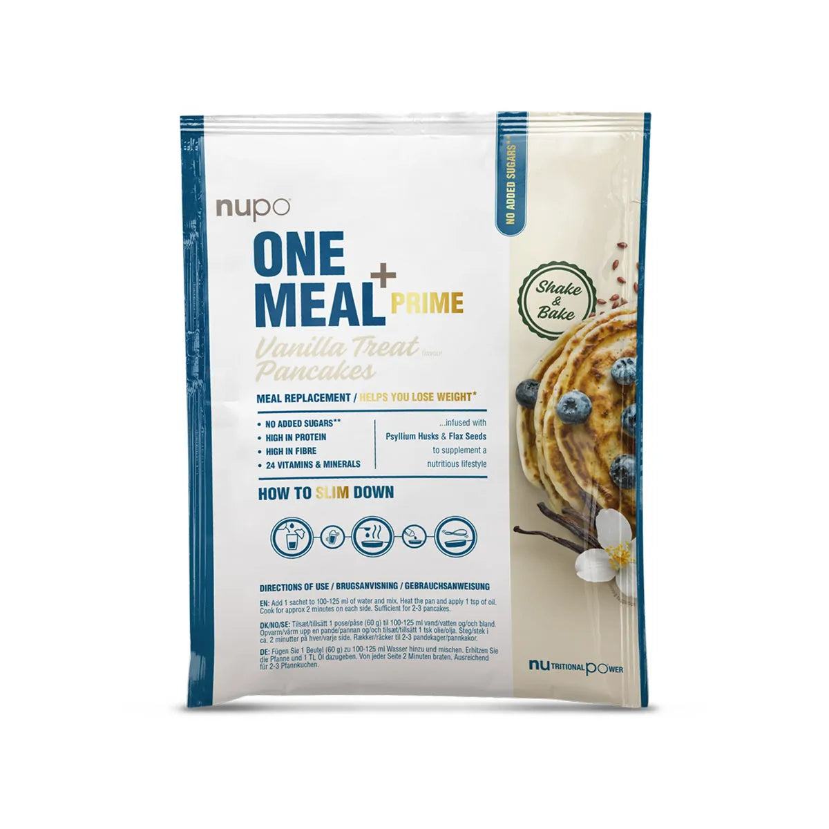 Nupo One Meal +Prime Palačinke