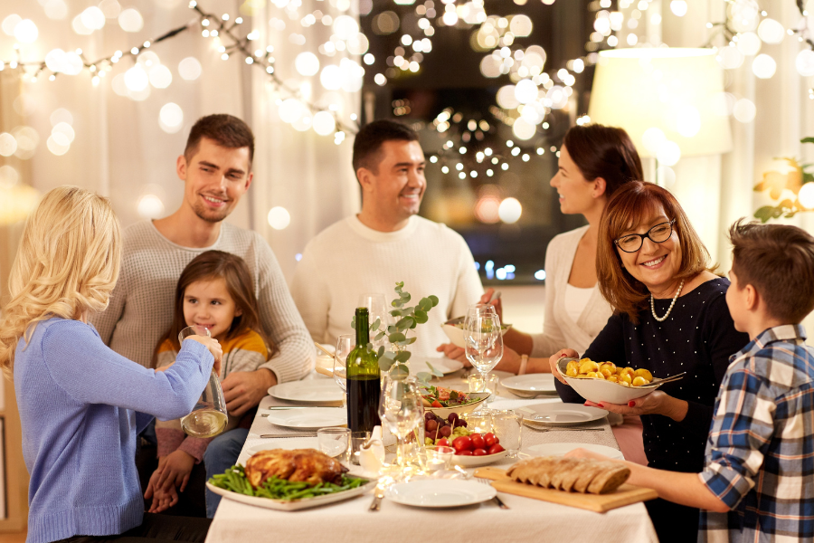 Mindful eating med prazniki