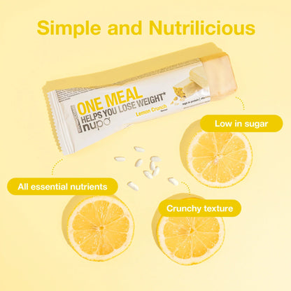 Nupo One Meal Ploščica - Lemon Crunch