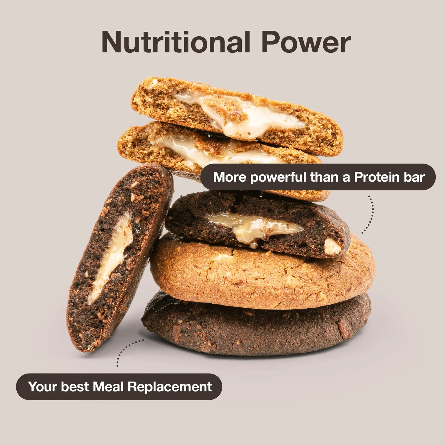 Nupo One Meal +Prime Mehki Piškot - Kremni