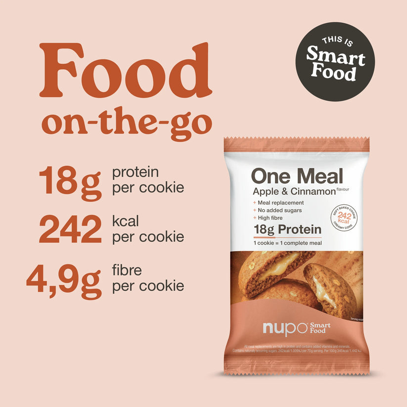 One Meal +Prime Mehki Piškot - Jabolko in Cimet