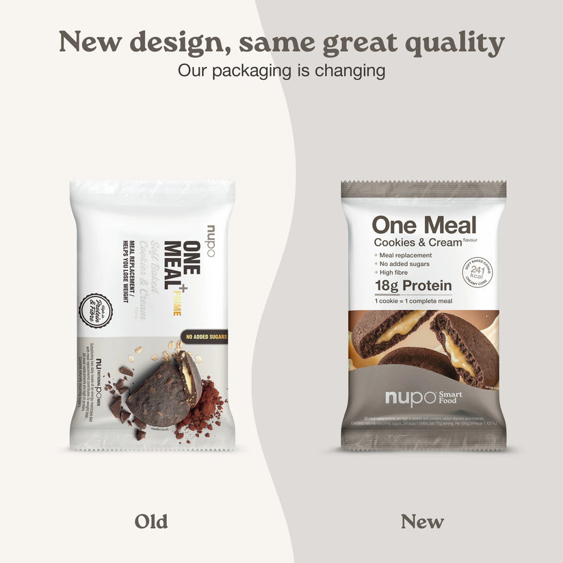 One Meal +Prime Mehki Piškot - Kremni